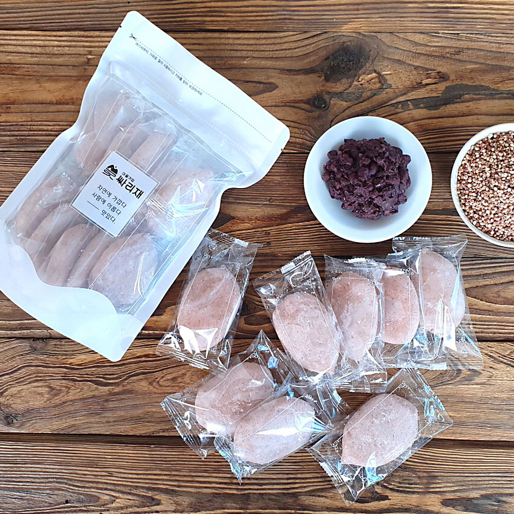 국산 팥앙금 수수부꾸미만들기 구워먹는 수수부꾸미 60g X 10개