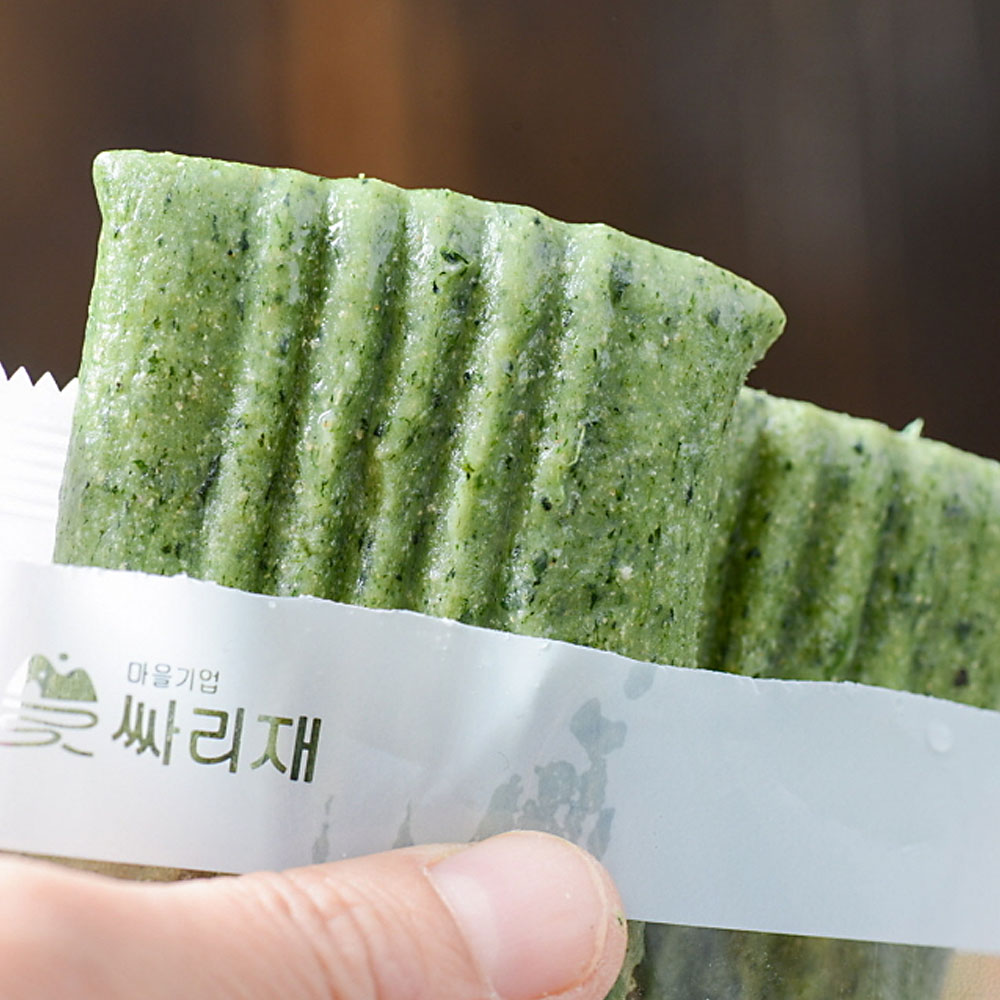 싸리재 국내산 쑥떡 절편 쑥현미절편 100g X 10봉