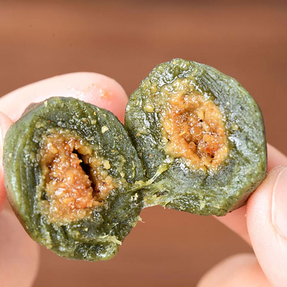 송편 유기농 참깨고물 현미쑥송편 500g