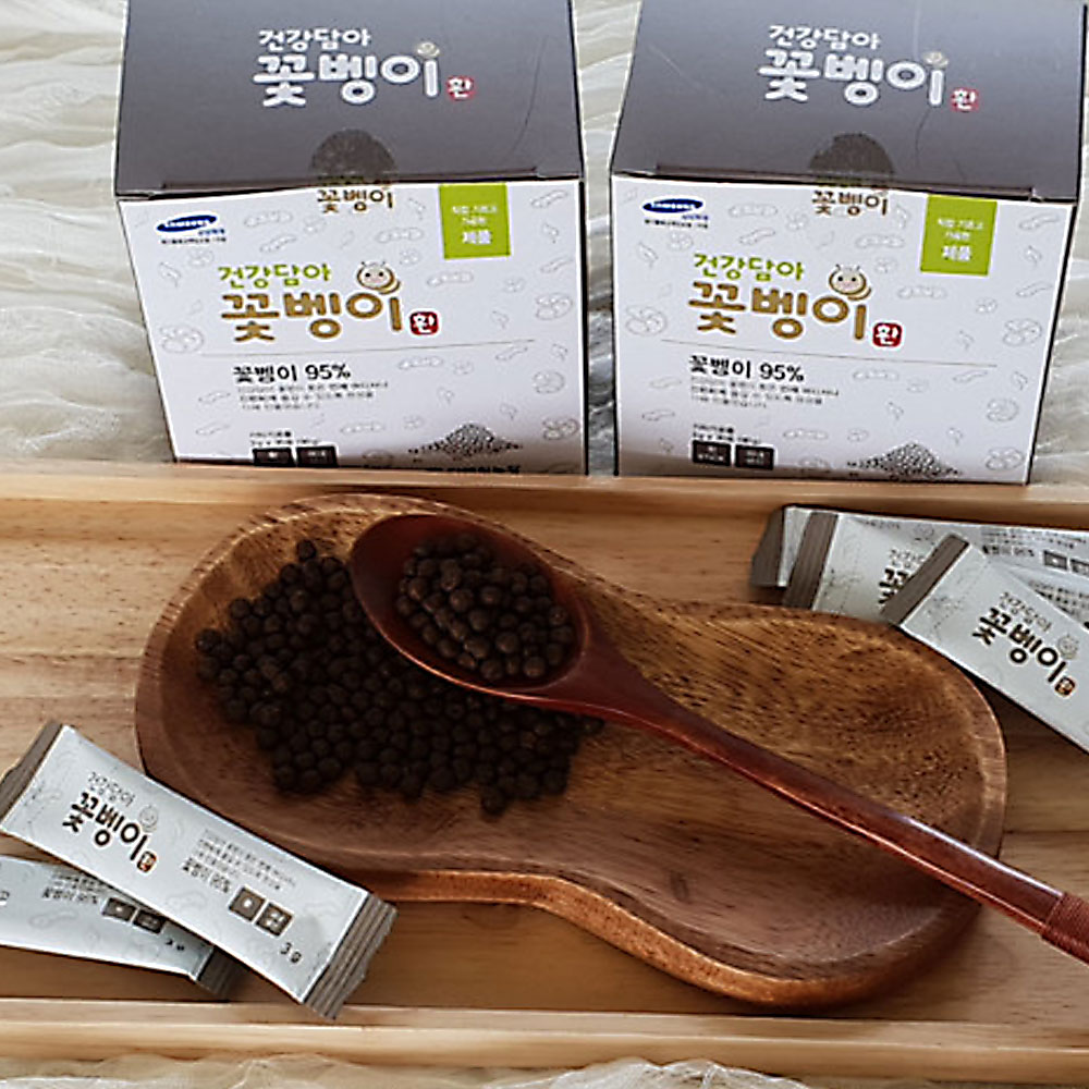 다열림농장 굼벵이 건강담아꽃벵이 환 스틱 3gX30포 2박스