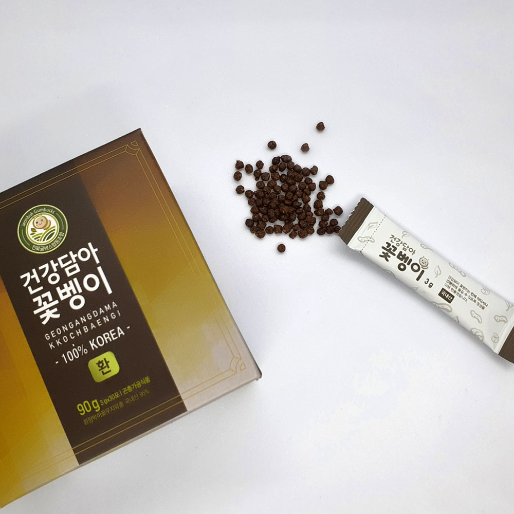 다열림농장 굼벵이 건강담아꽃벵이 환 스틱 3gX30포 2박스