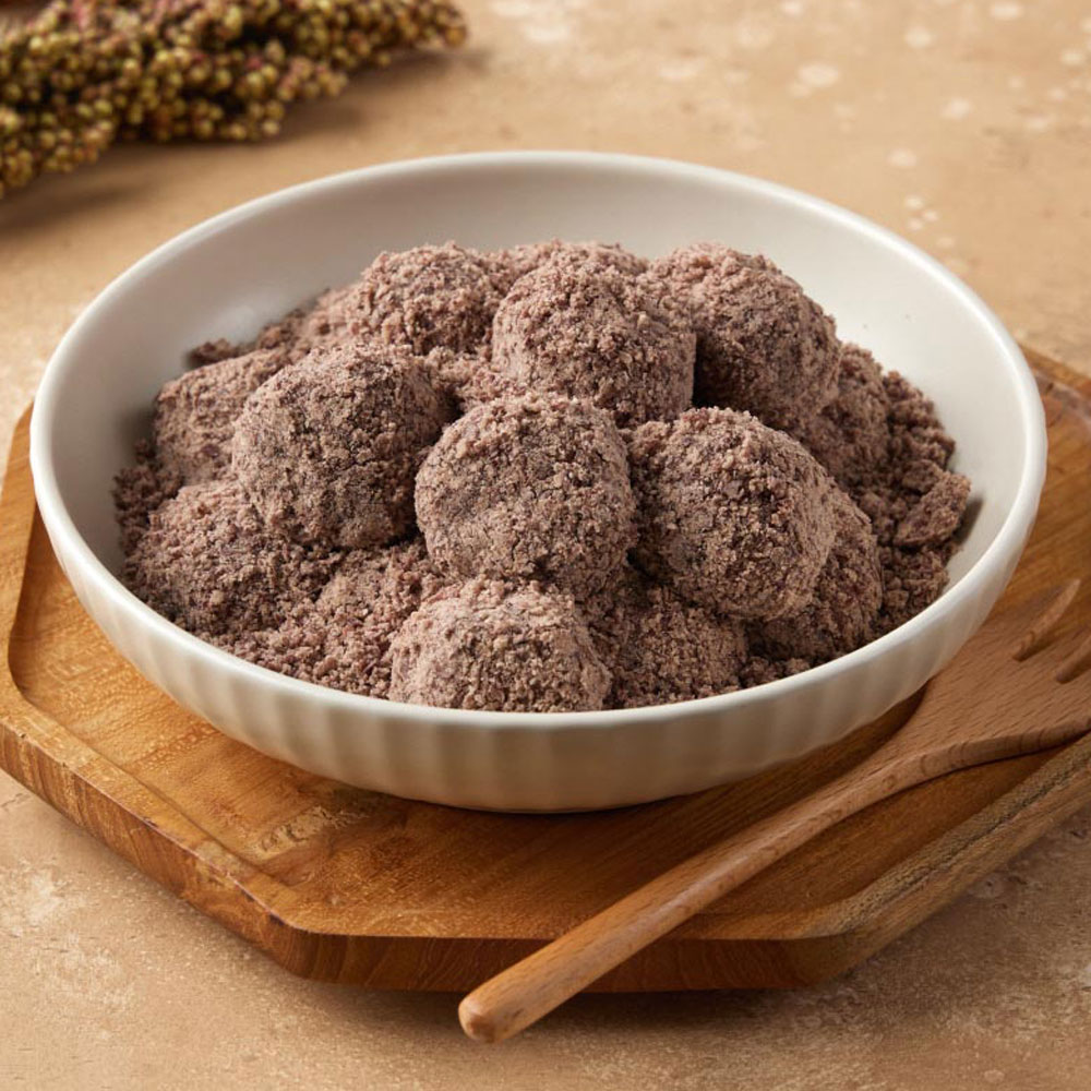 생일떡만들기 수수팥떡 키트 (수수새알심+팥고물) 500g