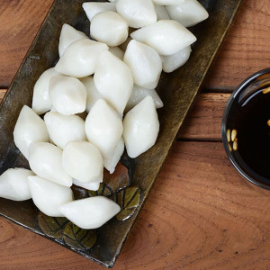 유기농 영양간식 달콤한 깨송편 흰송편 500g