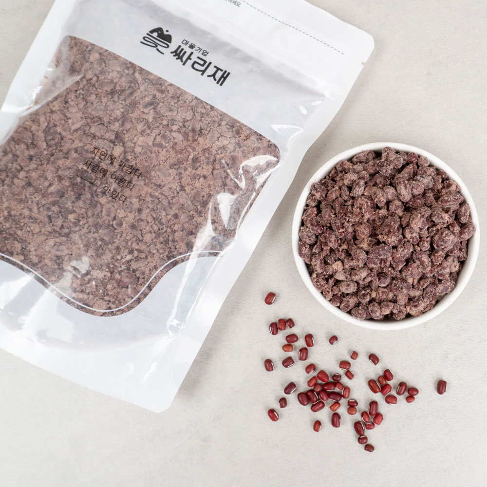 통팥 고물 500g 국산 팥고물 시루떡 팥앙금 만들기
