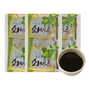 국내산 100% 쇠비름즙 쇠비름진액 100ml X 30포