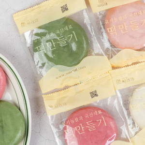 카네이션 바람떡 만들기 반죽 4종 100g X 4봉