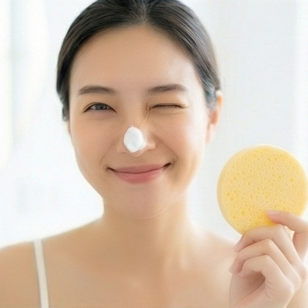 데이마켓 셀룰로오스 스펀지 75 X 75 15T 3개 해면 세안용품