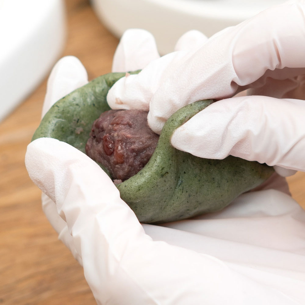 단오떡 말랑떡 수리취 반죽 100g 5봉 어린이집 체험 촉감놀이
